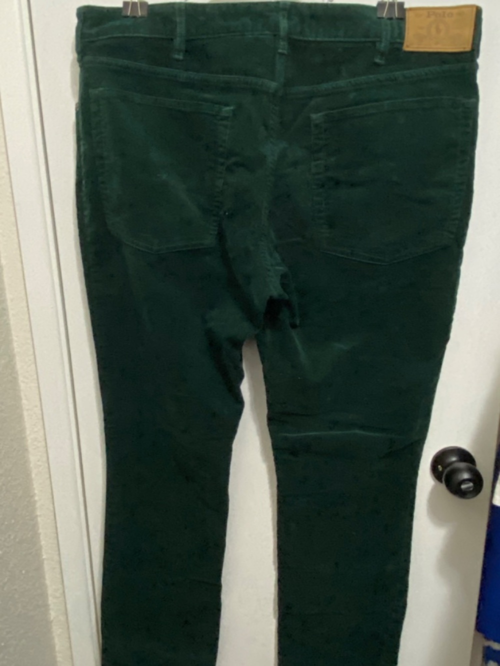 Polo Ralph Lauren Size 38x32 Men’s Green Corduroy Pants - Picture 2 of 9
